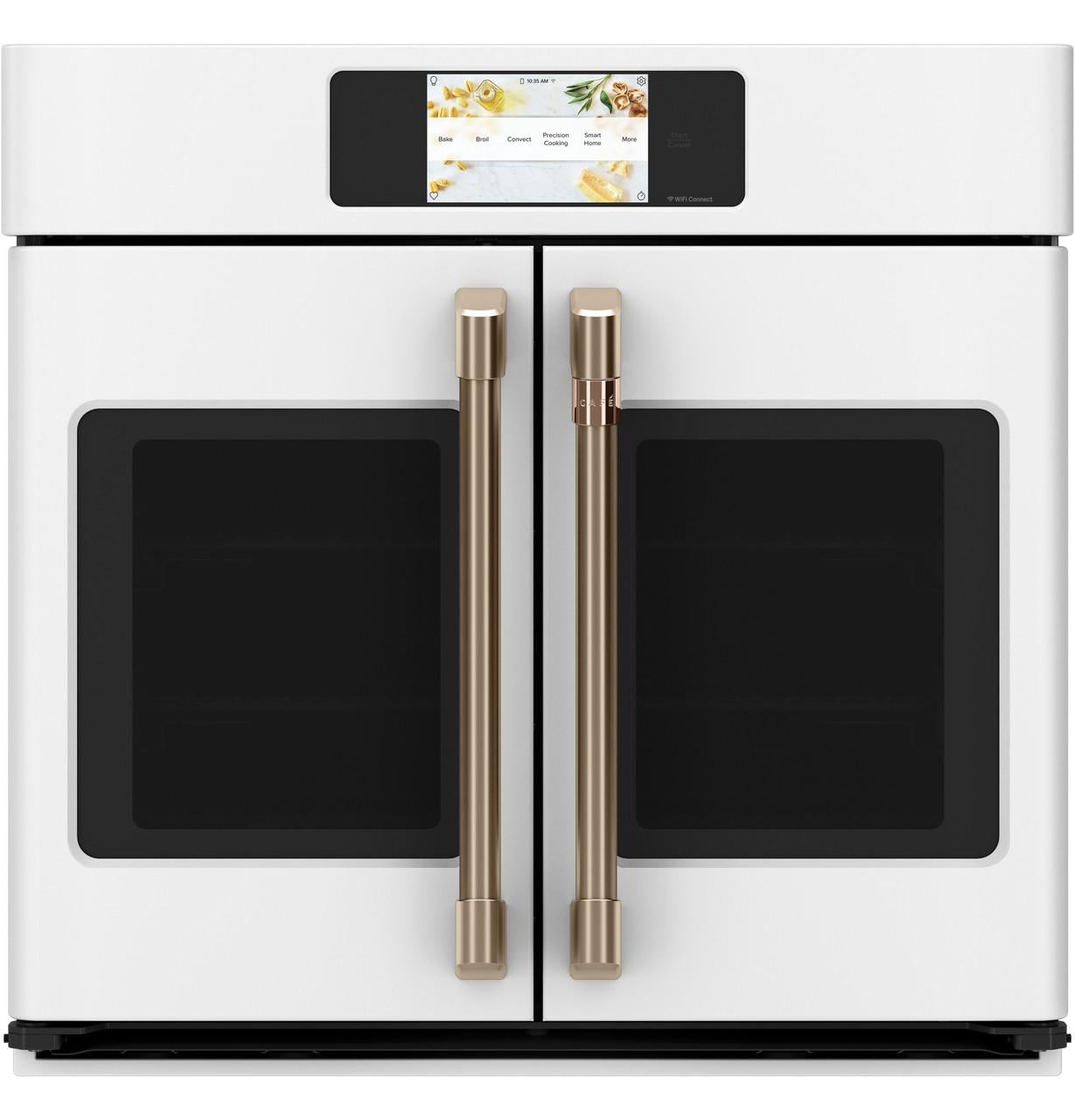 Cafe 30'' 5.0 cu ft Electric Single Wall Oven in Matte White