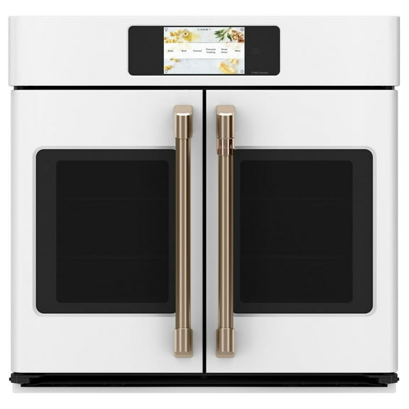 Cafe 30'' 5.0 cu ft Electric Single Wall Oven in Matte White