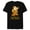 Black, variant on Beauty and the Beast Cogsworth Stop Wasting My Time - Short Sleeve Blended T-Shirt for Adults - Customized-Denim Snow Heather