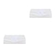 thumbnail image 4 of Qarigey Bolso Negro Con Cierre Duradero Y Práctico Para Mujer - Para Bodas Y Especiales Blanco 1 Blanco 1 2piezas, 4 of 6