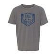 thumbnail image 2 of Made in America Kid's Graphic T-shirt, Patriotic Shirts - Heather Grey MH200YPATRIOT S11 S, 2 of 3