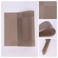 thumbnail image 5 of Unique Bargains Set of 8 Washable Wipeable Heat Resistant Table Placemat Champagne 18x12in, 5 of 6