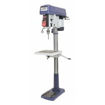 Floor Drill Press, Belt Drive, 1 hp, 115/230V AC V, 17 in Swing, 16 Speed