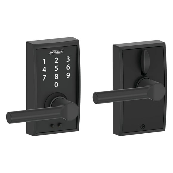 Cerradura táctil inteligente SCHLAGE FE695 CEN con pantalla táctil sin llave