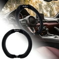 thumbnail image 1 of BotaniNest Elastic Long Microfiber Steering Wheel Cover For Winter Warm Steering Wheel Warm Cover Universal 15 Inches Slip Odorless, 1 of 6