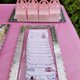 thumbnail image 3 of Cajas de regalo de dulces de pastel de chocolate rosa, suministros de decoración de mesa de fiesta de cumpleaños, niña de princesa dulce, primer año, 1 año, 50 piezas, 3 of 4