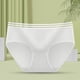 thumbnail image 3 of Gibobby Pantaletas Invisibles para mujer Ropa interior para mujeres europeas, versión para estudiantes, pantalones sexis bonitos de talla grande para mujer(Blanco,M), 3 of 4