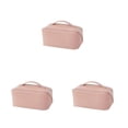 thumbnail image 3 of Matsuzay Bolsa de almacenamiento de cosméticos de cuero PU que lleva la bolsa de aseo de viaje contenedor de maquillaje bolsillo de con Type1 NO1, 3 of 6