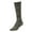 Argyle Light Gray / White / Charcoal (1 Pair), variant on Couver Men's Dress Crew Socks, Ribbed Cuff Solid Color Khaki, Size 10-13, 1 Pairs