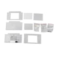 thumbnail image 3 of Replacement Full Housing Shell Case Transparent Clear Case Full Repair Part Kit for Nintendo Game Accessory, 3 of 8