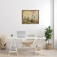 thumbnail image 2 of Stupell Urban Cityscape Bridge Metropolis Travel & Places Painting Gold Floater Framed Art Print Wall Art, 2 of 6