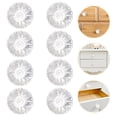 thumbnail image 3 of 8 tiradores de acrílico con forma de corona para muebles, armarios y armarios., 3 of 7
