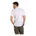 thumbnail image 3 of Camisa Manga Corta Hombre Casual Cuello Mao Stretch Blanca, 3 of 8