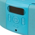 onn. Portable CD Player Boombox with Digital FM Radio Teal