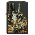 thumbnail image 2 of Zippo Linda Picken Black Matte Pocket Lighter, 2 of 6