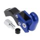 thumbnail image 1 of Ganchos colgantes ajustables para motocicleta Unique Bargains con mango inclinado y gancho, soporte para casco de motocicleta, bolsa de equipaje, aleación de aluminio azul con 1 pieza de tornillo, 1 of 7