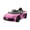 Pink, variant on Luku 12V Lamborghini Electric Ride-On Car for Kids with Parent Remote, MP3/USB, Scissor Doors, LED Headlights, Smooth Start, 2 Speeds Manual, 3 Speeds Remote, for Toddlers Ages 3-8, 55 lbs Capacity