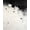 Black White, Pattern 5, variant on ODIKA 8'x10' Washable Area Rug Durable, Non-Slip Abstract Modern Brushstroke With Minimalist Geometric Accents for Living Room, Under Sectional, Family