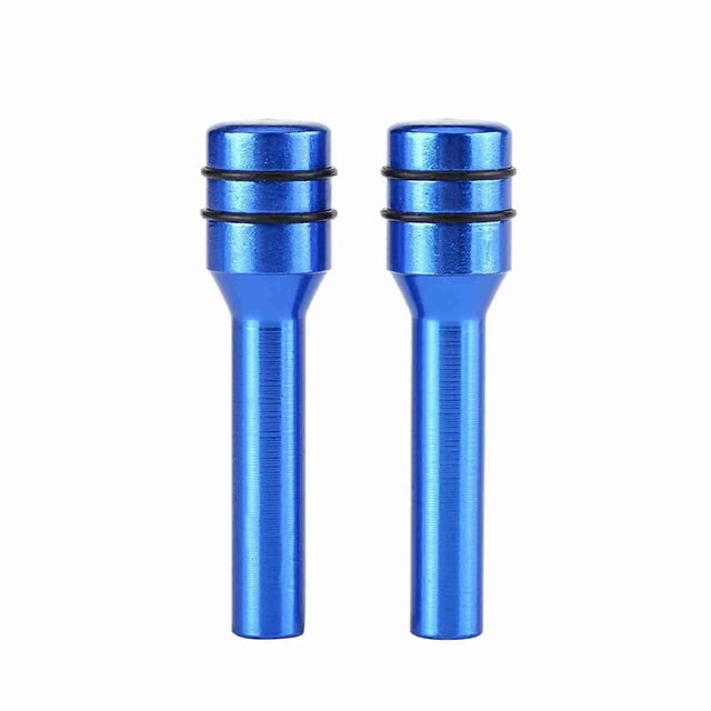 Lot de 2 boutons de verrouillage de porte intérieurs universels en alliage d'aluminium pour voiture et camion