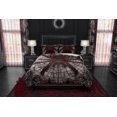 thumbnail image 3 of Gothic Bed Cover, Duvet or Comforter, Horror Bedding Set, Goth Bedroom Decor,, 3 of 7