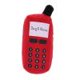 thumbnail image 1 of Mini Muñeco De Peluche Teléfonos celulares con sonido de voz de peluche Perros cachorros móviles Masticar Squeaker Juguetes para mascotas (Rojo), 1 of 7
