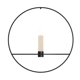 thumbnail image 4 of Tmvgtek Portavelas Redondo Geométrico De Metal Para Decoración Del Hogar (Candelabro Largo Negro De 29 Cm) Tmvgtek Oficina Multiescena Multifunción, 4 of 5
