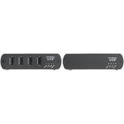 4 Port USB 2.0 Extender over Ethernet/IP Network Hub - up to 330ft (100m) - USB over Gigabit LAN or Direct Cat5e/Cat6 Cable