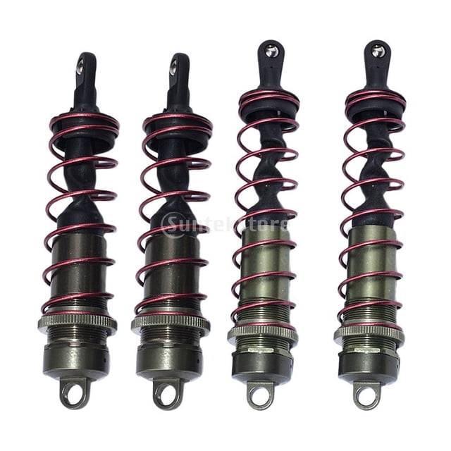 Bunblic 4pcs Shock Absorber Front & Rear, Aluminum Alloy Assembled Damper for HSP RC 1:8 Buggy HSP