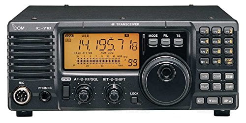 Icom 71842 Ham Radio, Hf-30mhz, Mono Disp., 100w
