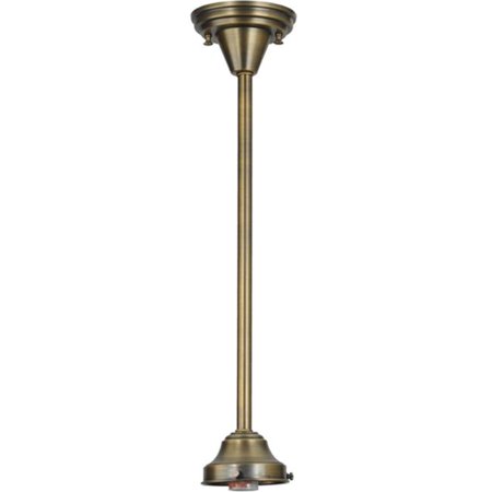 

Meyda 147738 5 in. Antique Brass 1 Light Pendant Hardware A & B
