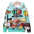 thumbnail image 3 of Sudadera con capucha Toca Life World para adolescentes, niños y niñas, ropa de calle, jersey de gran tamaño, sudadera de anime para niños, sudaderas con capucha Toca Boca, ropa para niños, 3 of 4