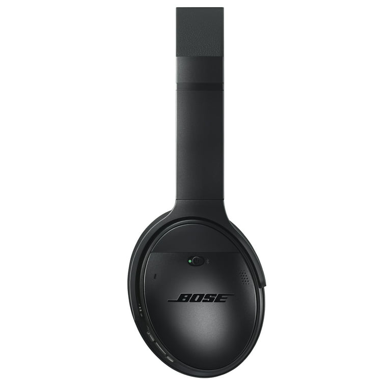 kaffe Utilgængelig jordnødder Bose QuietComfort 35 Noise Cancelling Bluetooth Over-Ear Wireless Headphones,  Black - Walmart.com