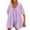 Purple, variant on pstuiky Womens Jumpsuits Dressy, Solid Color Loose Short Pants Breathable Comfy Rompers for Women Beige L
