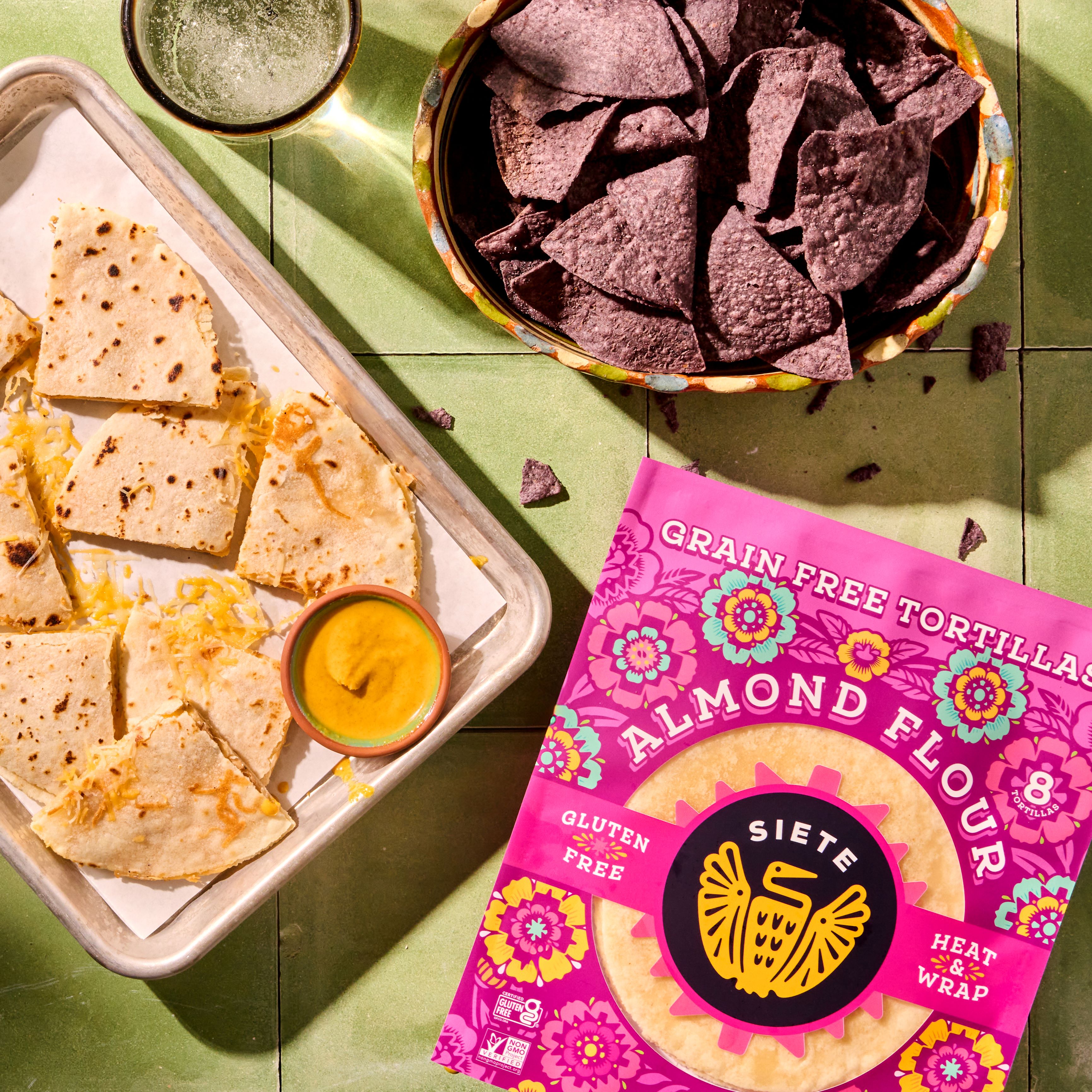 Siete Foods Grain Free Almond Flour Tortillas, 7oz., 8 Count