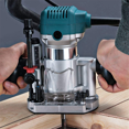 thumbnail image 2 of Adjustable Trimming Machine with Plunge Router Base,Double Handle,Heavy-Duty Milling Power Tool for Precision Woodworkin, 2 of 5
