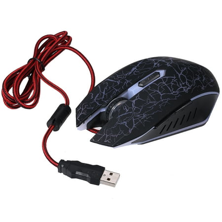 Gaming Mouse Wired RGB Ergonomic Game Mouse USB Computer Mice PC Laptop Gaming
