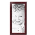 thumbnail image 2 of ArtToFrames 10" x 22" Cherry Picture Frame, 10x22 inch Red MDF Poster Frame (WOM-4333), 5 Pack, 2 of 7