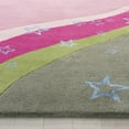 thumbnail image 3 of SAFAVIEH Kids Alyx Swirling Stars Area Rug, Green/Pink, 4' x 6', 3 of 8