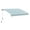 Green, variant on 12' x 10' Retractable Awning Patio Awnings Sun Shade Shelter with Manual Crank Handle, 280g/m² UV & Water-Resistant Fabric and Aluminum Frame for Deck, Balcony, Yard, Green and White