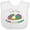 AA-White, variant on Inktastic I Am the King Cake Baby Boys or Girls Baby Bib