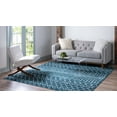 thumbnail image 5 of Unique Loom Moroccan Trellis Contemporary Area Rug or Runner, 5 of 11