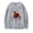 Gray, variant on Rebecca Quin Logo Merch Sweatshirt Man/Woman Hip Hop Hoodies New Fashion Sweatshirts