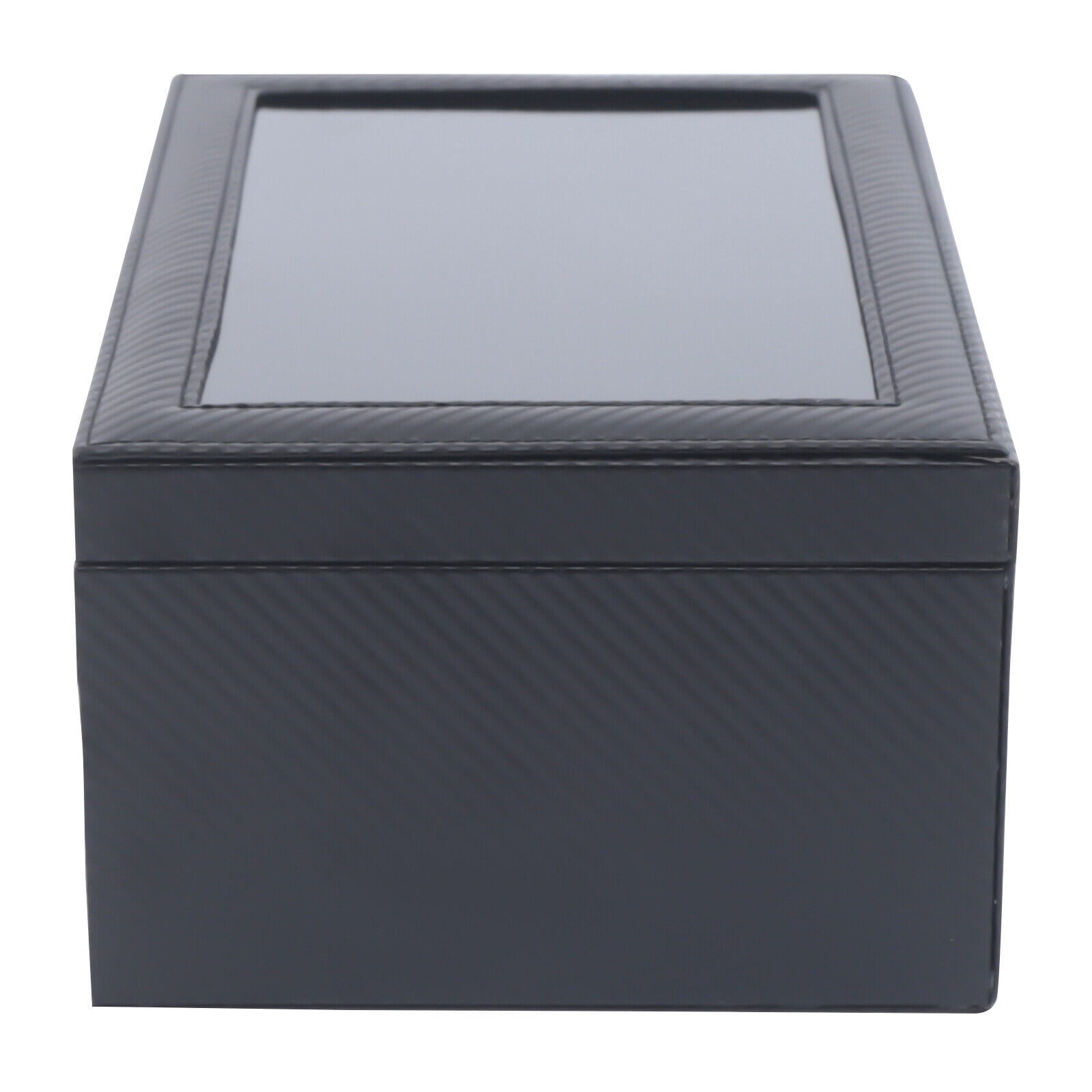 Miumaeov 36 Slots Fountain Pen Display Case Black Flannel Pen Organizer Box with Glass Lid 3 Layer Pen Collection Display Case with Drawer for Gift