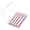 Color:Purple, variant on 40Pcs Finger Sponge Daubers with Case Art Painting Sponge for Kid Student Painting Card Making DIY Crafts Scrapbooking