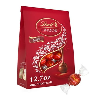 Lindt Lindor Candy - Neapolitan White Chocolate Truffles, 19 Ounce