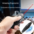 thumbnail image 2 of Presentation Clicker CLIKBUTM inalámbrico con puntero láser, 2 of 7
