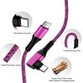 thumbnail image 5 of USB C Wall Charger for iPhone Charger, 2 Pack 20W Fast Charger Type C Charger with 6FT USB C to C Charging Cable, Type C Charger Plug USB C Block Charger Cube fits iPhone 17/16/15, Samsung, Pink, 5 of 7