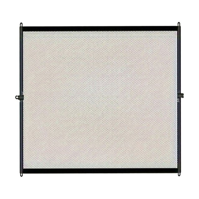 Leodye 1PCS Household Retractables and Isolation Protection Gate Children's Fence Gate Pet Folding Isolation Net-43.31x28.35in