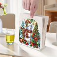 thumbnail image 2 of DIY Diamond Art Handmade Paper Towel Holder for Table Christmas PET Desktop Three Dimensional Simple Paper Towel Holder for Restaurant Kitchen (Double Sided Diamond), 2 of 7