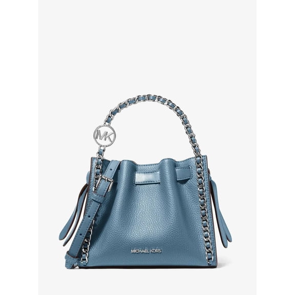 Michael Kors Outlet Mina Small Chain Convertible Crossbody Bag - CornFlower